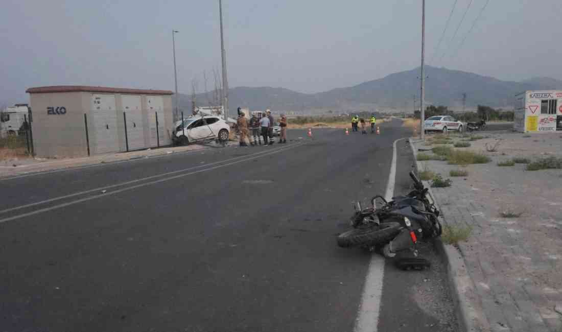 Gaziantep’in İslahiye ilçesinde, dün akşam saatlerinde meydana gelen trafik kazasında,