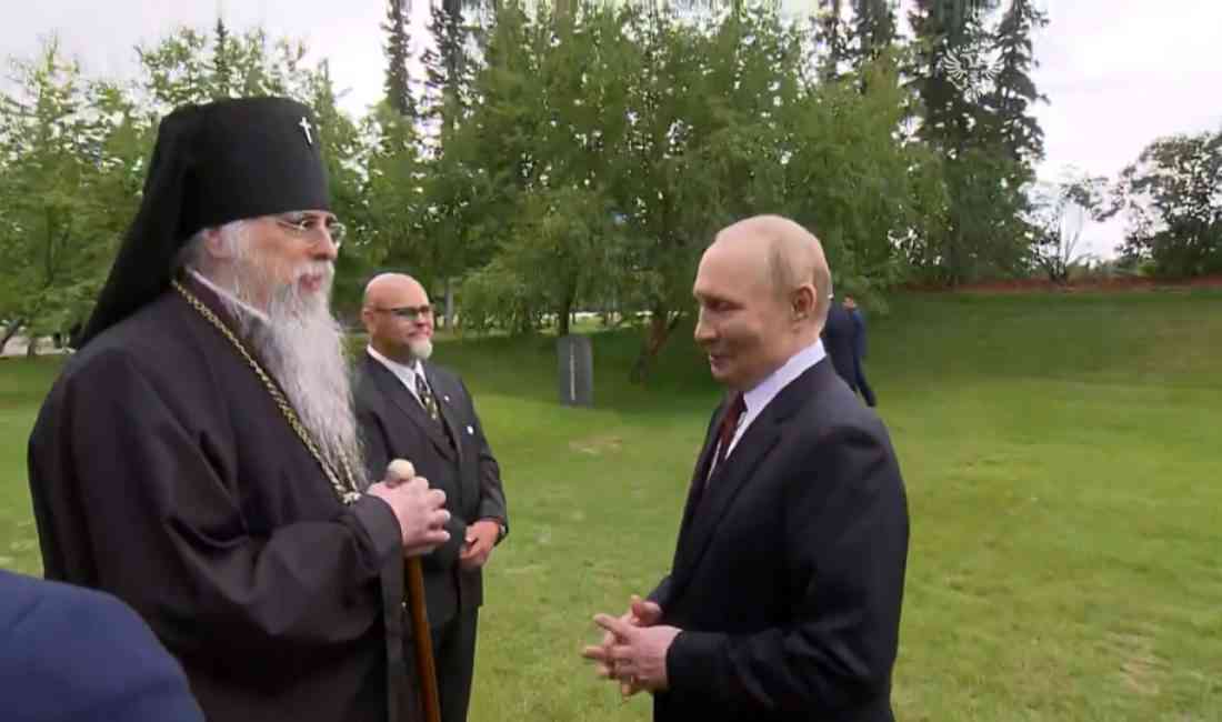  Rusya Devlet Başkanı Vladimir Putin, ABD Başkanı Donald Trump ile