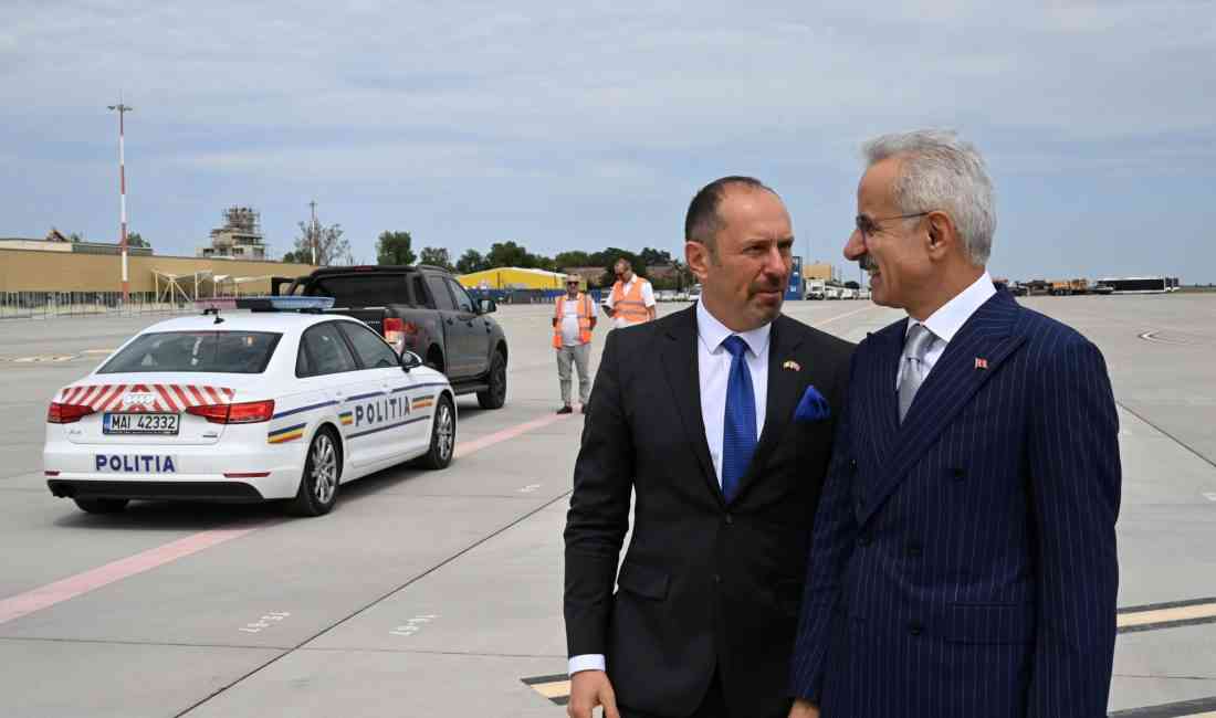 Ulaştırma ve Altyapı Bakanı Abdulkadir Uraloğlu, resmi temaslar için Romanya’ya