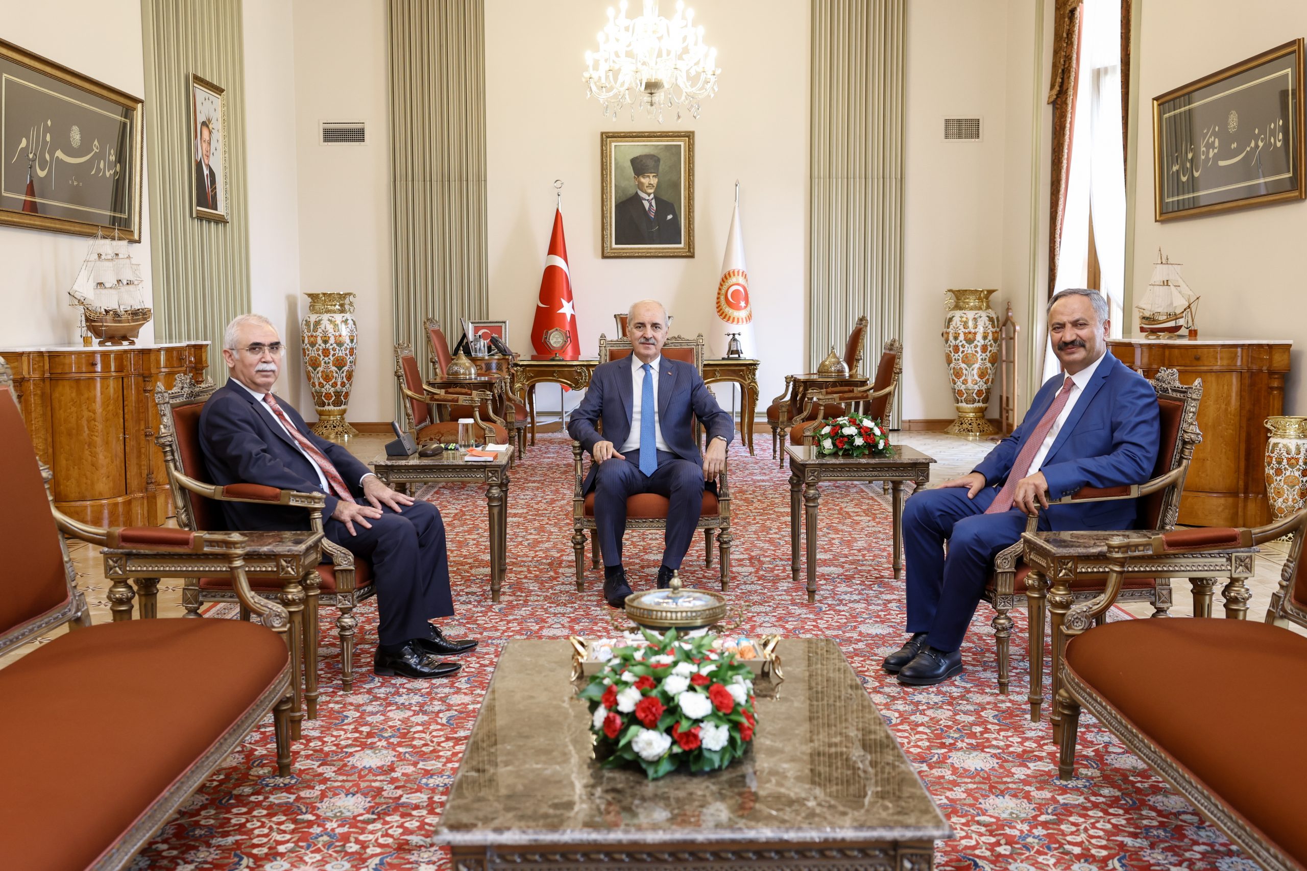 Türkiye Büyük Millet Meclisi (TBMM) Başkanı Numan Kurtulmuş, Anayasa Mahkemesi