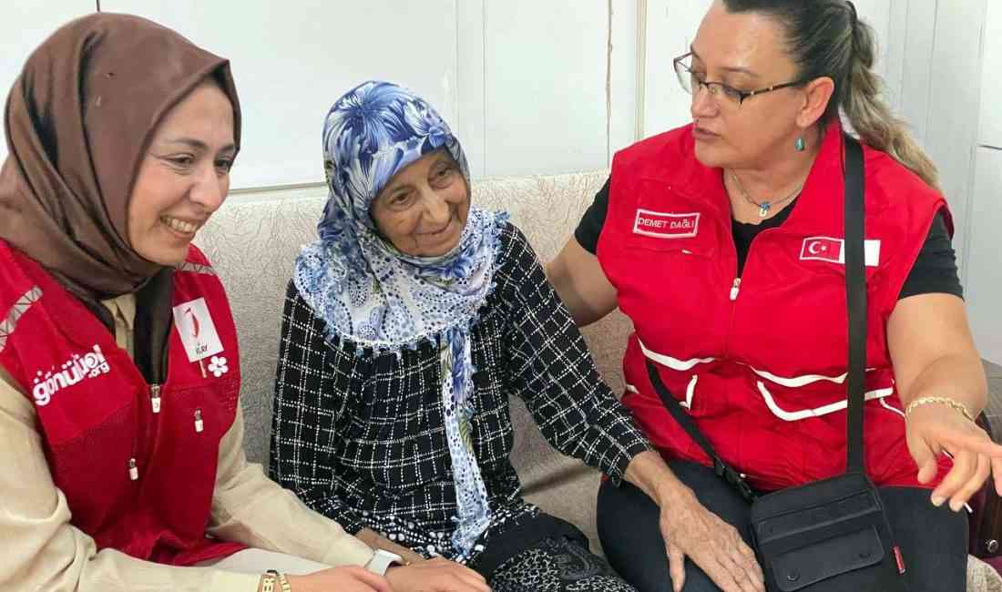 Türk Kızılay Gaziantep Şubesi, başlattığı ‘Evde Bakım Rehberliği ve Destek