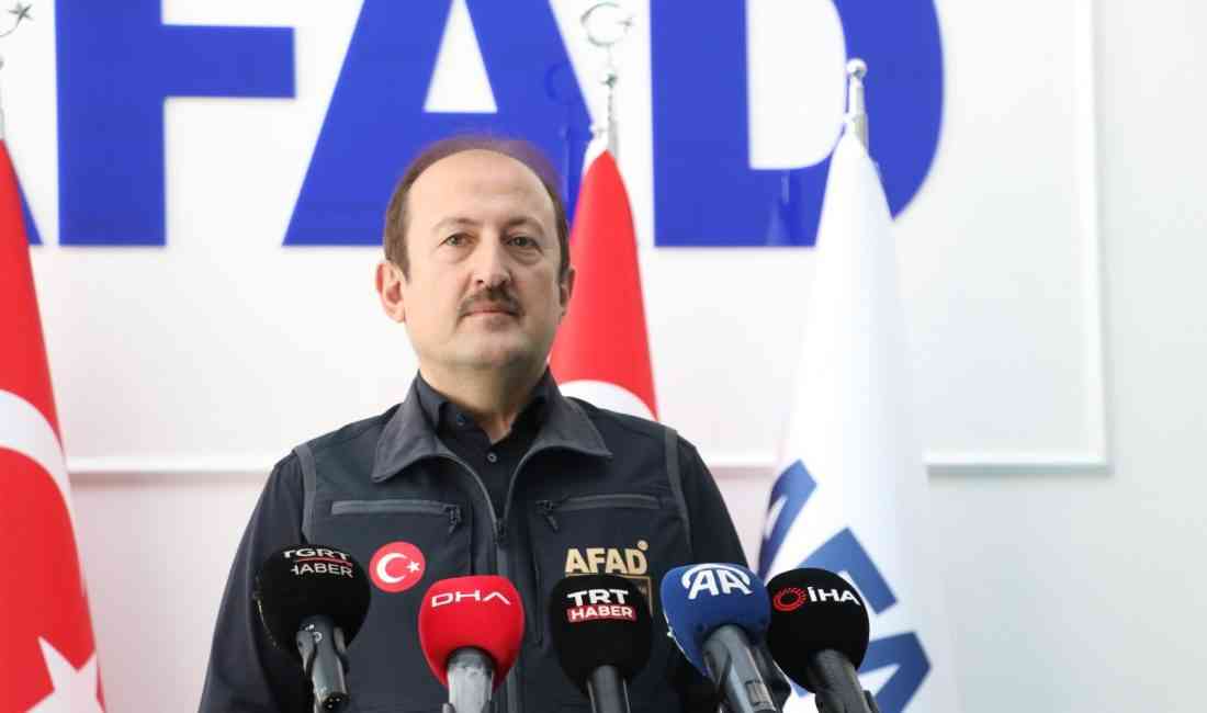 AFAD Başkanı Vali Ali Hamza Pehlivan, Türkiye’nin Gazze’ye yaptığı insani