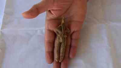 İzmir’in Kemalpaşa ilçesindeki Ulucak Höyüğü’nde yapılan kazılarda, kilden yapılmış 8