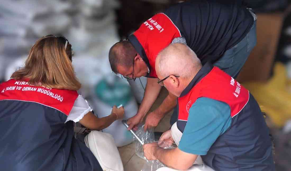 Kırklareli’nin Üsküp beldesinde üreticilerin satın aldığı 65 ton gübre ile