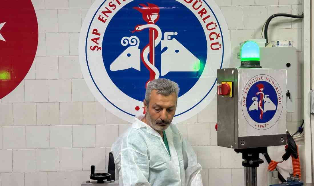 Tarım ve Orman Bakanlığı Türkiye Şap Enstitüsü Müdürü Ertan Ağtürk,