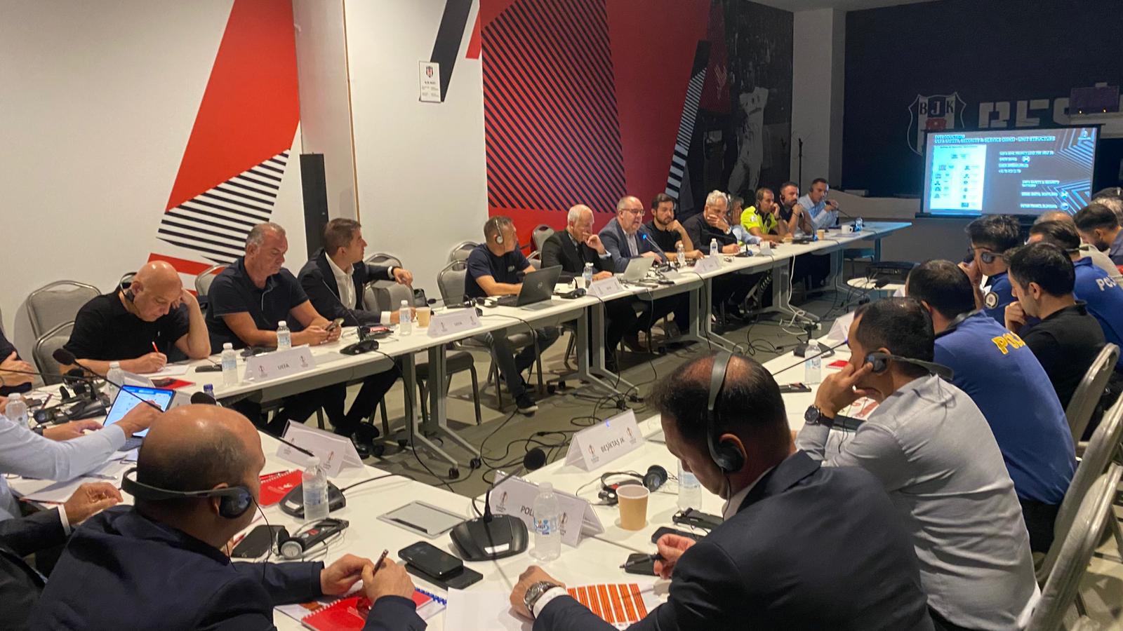 2026 UEFA Avrupa Ligi Finali kapsamında güvenlik toplantısı İstanbul’da gerçekleştirildi.