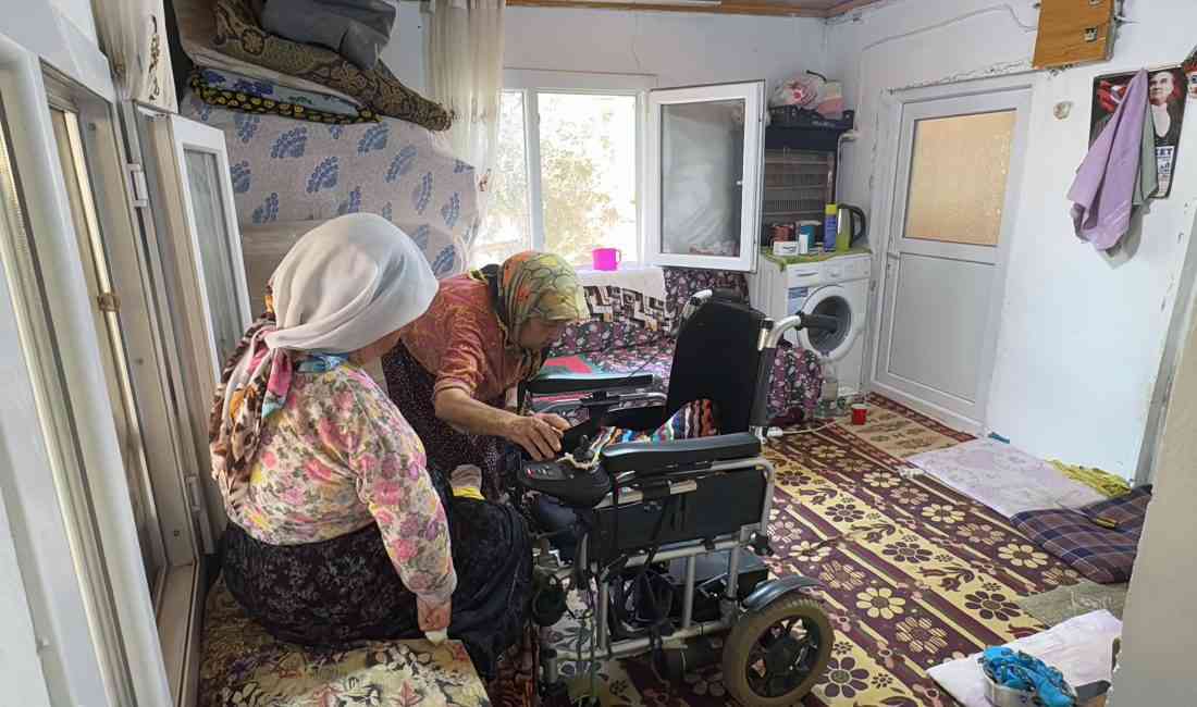 Muğla’nın Milas ilçesinde yaşayan 88 yaşındaki Behiye Burnak, doğuştan yüzde