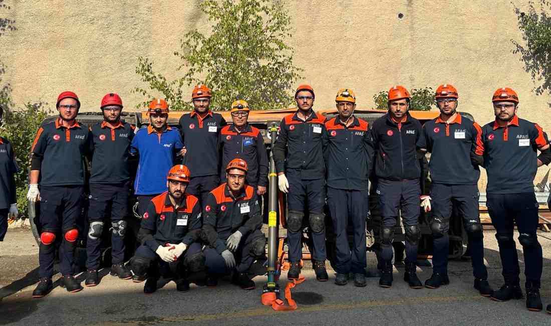 AFAD (Afet ve Acil Durum Yönetimi Başkanlığı) bünyesinde göreve yeni