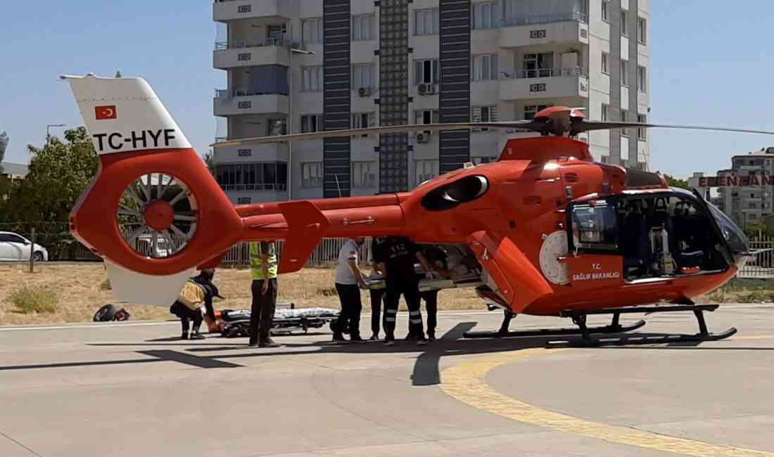 Diyarbakır’ın Çermik ilçesinde kalp krizi geçiren 81 yaşındaki Remzi Kaplan,