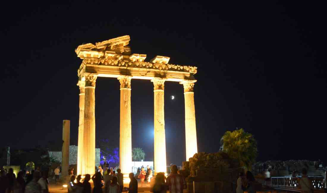 Antalya’nın Manavgat ilçesinde, Side Mahallesi’ndeki Apollon Tapınağı çevresinde gerçekleşen kanlı