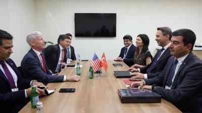 Enerji ve Tabii Kaynaklar Bakanı Alparslan Bayraktar, Milano’da ABD Enerji