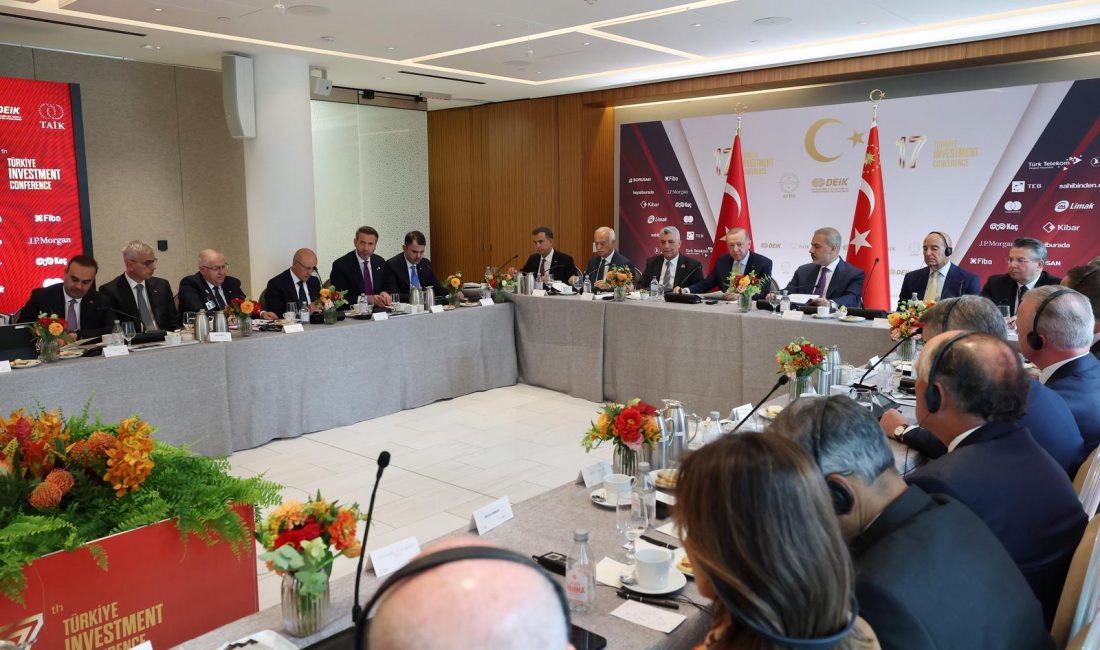 Birleşmiş Milletler (BM) Genel Kurulu için New York’ta bulunan Cumhurbaşkanı
