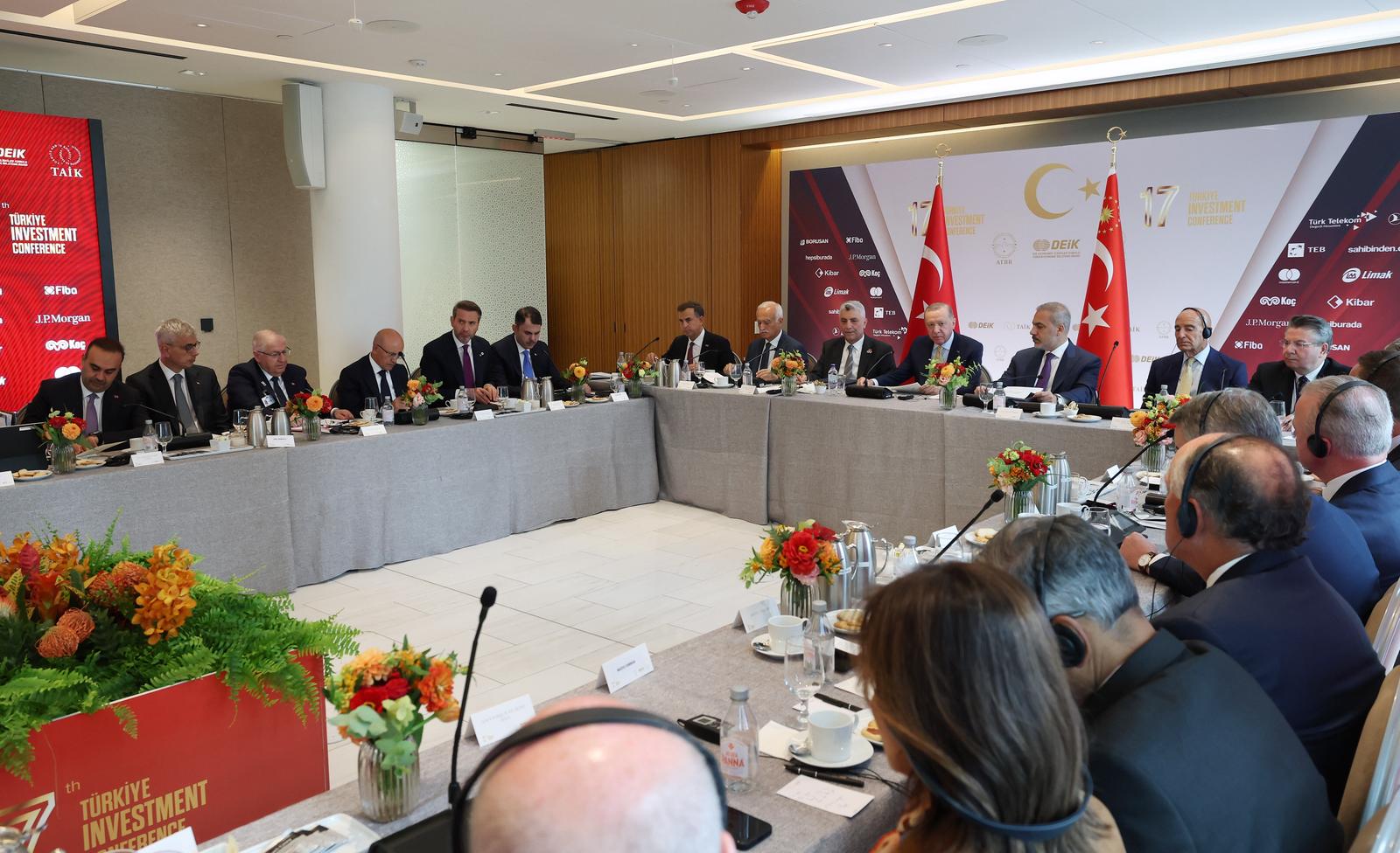Birleşmiş Milletler (BM) Genel Kurulu için New York’ta bulunan Cumhurbaşkanı