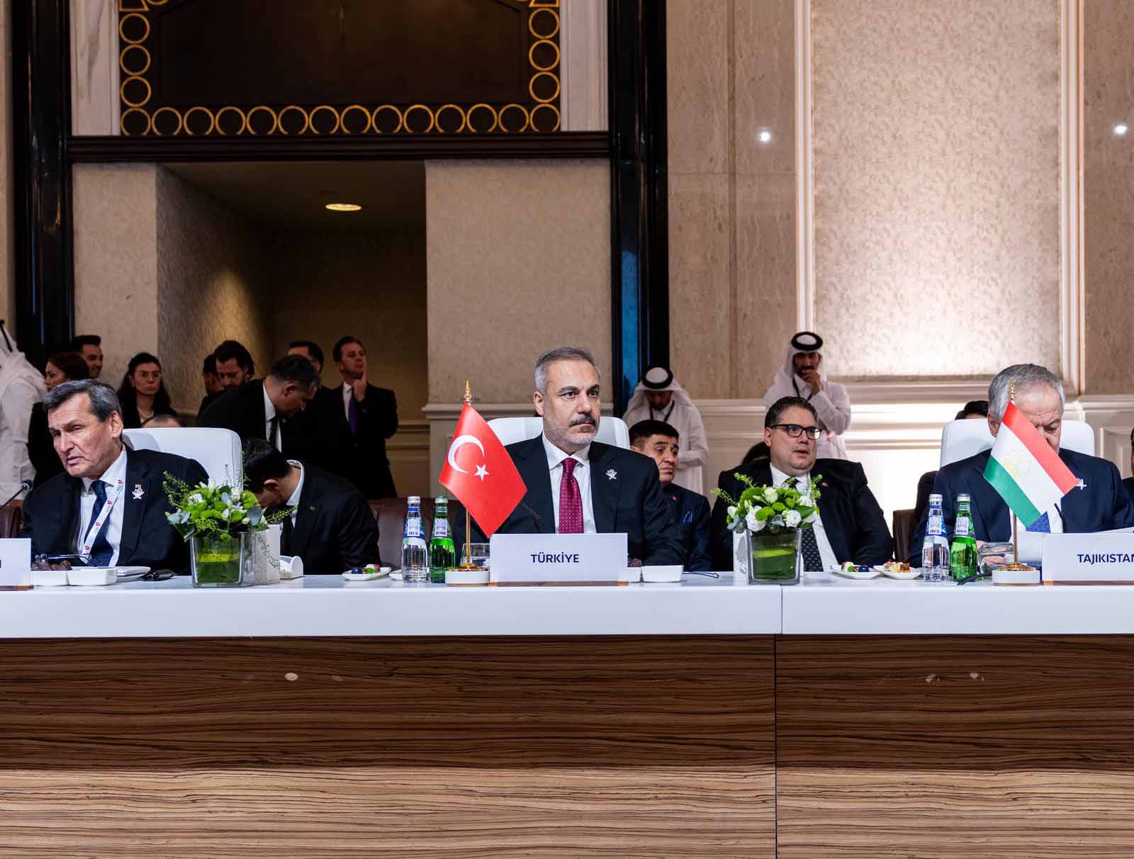 Dışişleri Bakanı Hakan Fidan, Katar’ın başkenti Doha’da düzenlenen İslam İşbirliği