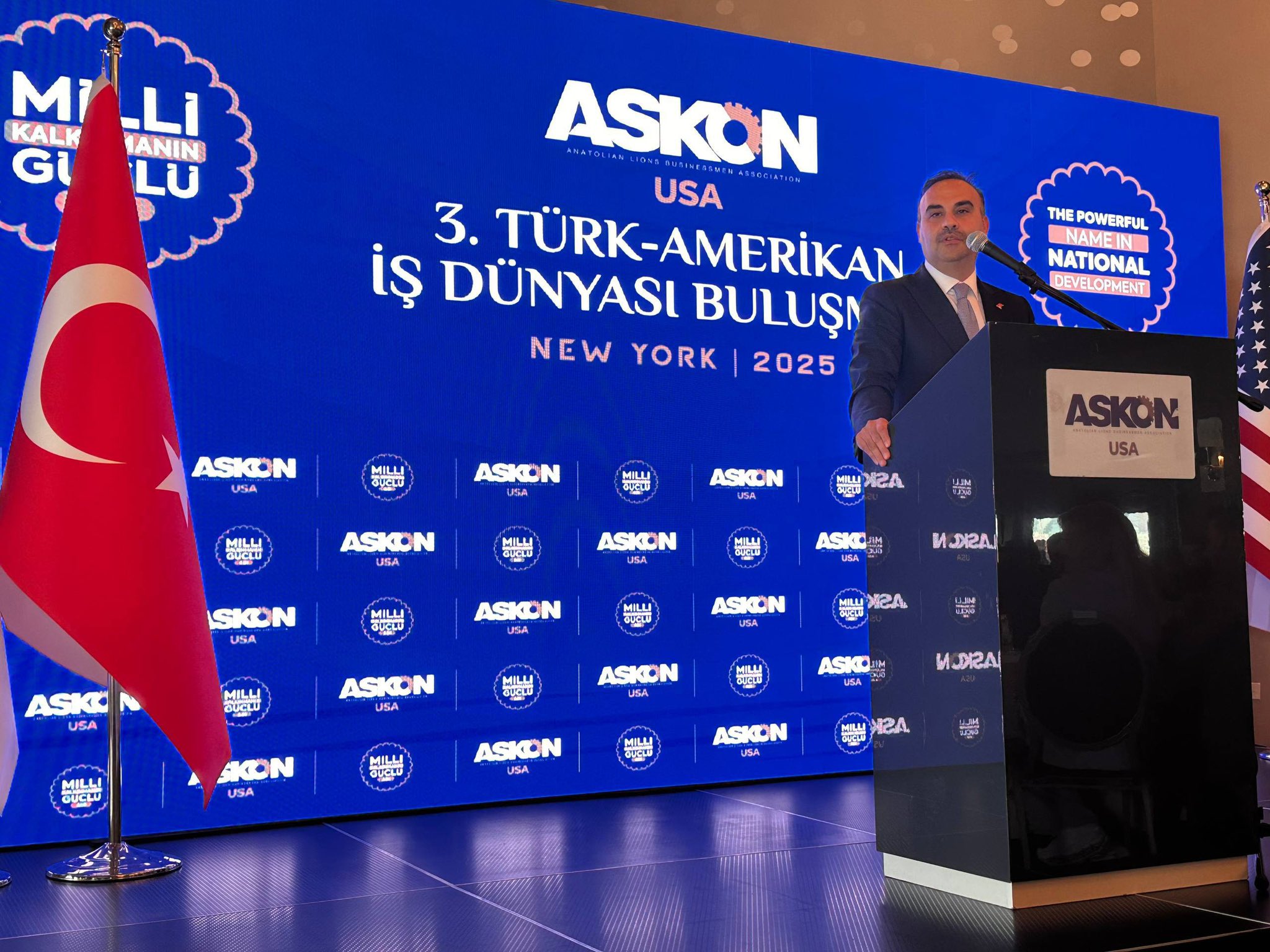 Sanayi ve Teknoloji Bakanı Mehmet Fatih Kacır, New York’ta Anadolu