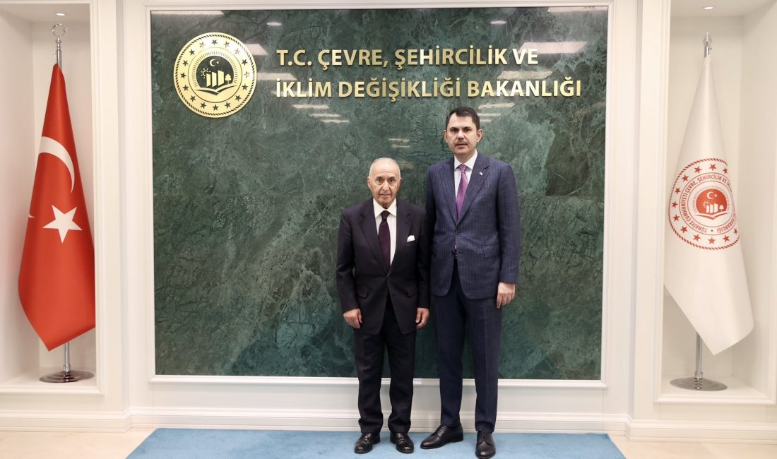 Çevre, Şehircilik ve İklim Değişikliği Bakanı Murat Kurum, Hikmet Çetin’i Ağırladı ÇEVRE, Şehircilik ve İklim Değişikliği Bakanı Murat Kurum, eski TBMM