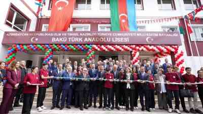 Milli Eğitim Bakanı Yusuf Tekin, Azerbaycan’daki temasları kapsamında Bakü Türk