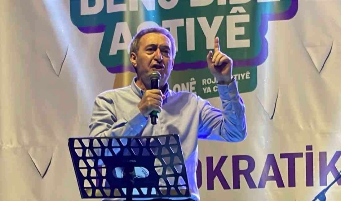DEM Parti Eş Genel Başkanı Tuncer Bakırhan, Şanlıurfa’da 1 Eylül