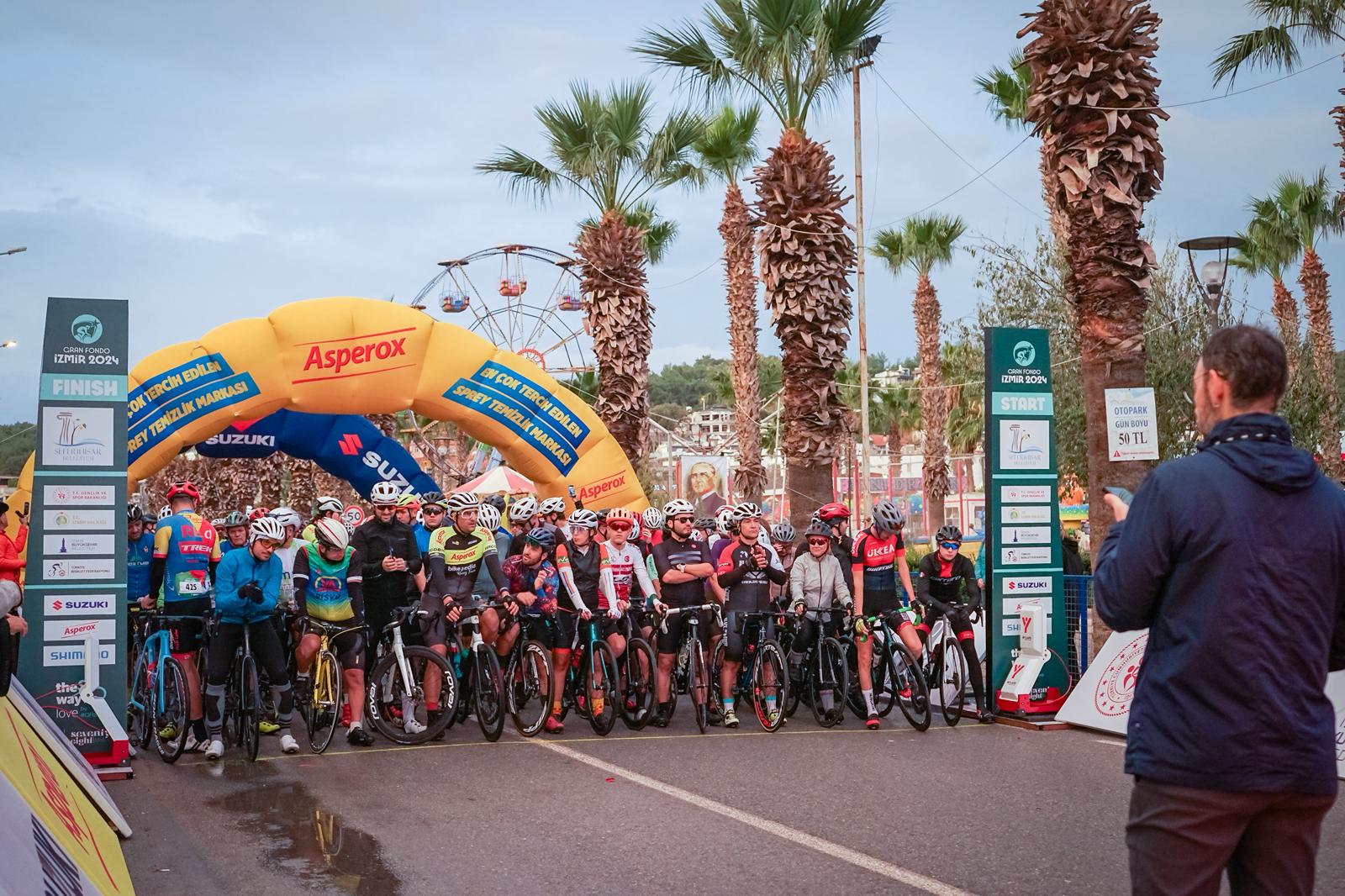 Bu yıl beşinci kez düzenlenen Gran Fondo İzmir, 14 Eylül