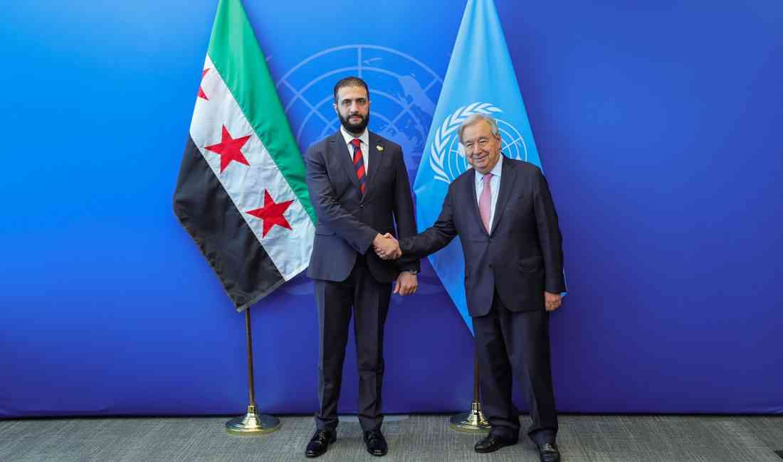Birleşmiş Milletler (BM) Genel Sekreteri Antonio Guterres’in, New York’ta Suriye