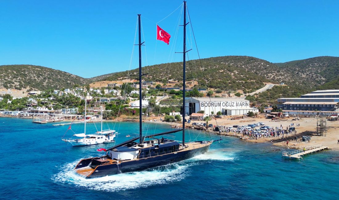 Muğla’nın Bodrum ilçesinde 50,5 metre uzunluğunda ve 10 metre genişliğinde