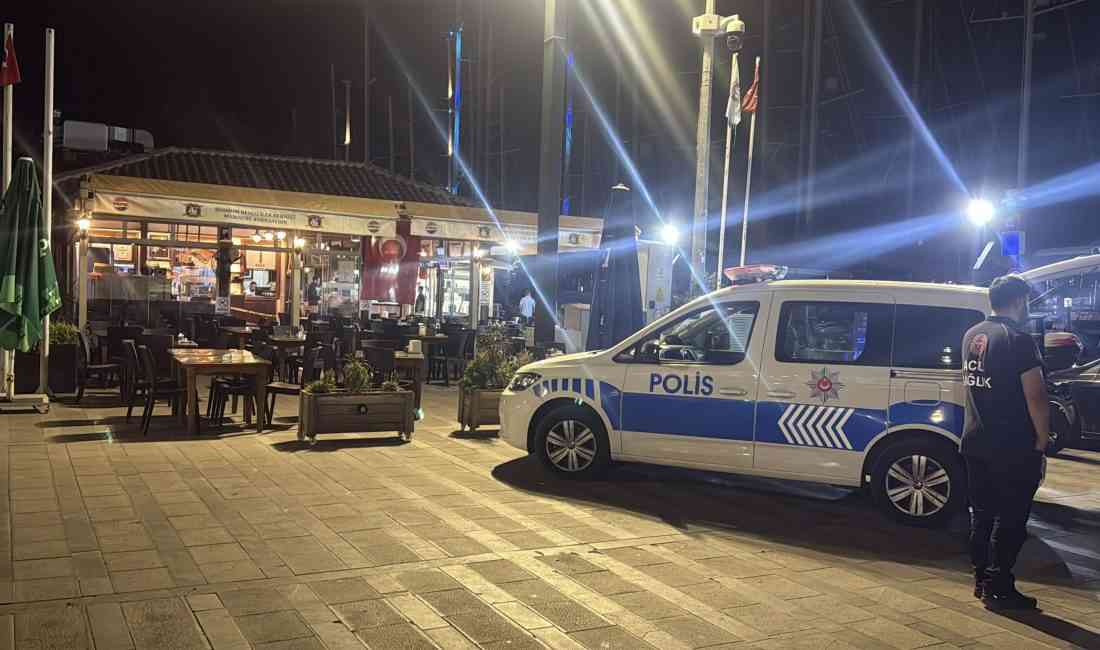 Muğla’nın Bodrum ilçesinde, bir kafeteryada hesabı ödemeden kaçan 3 kişi