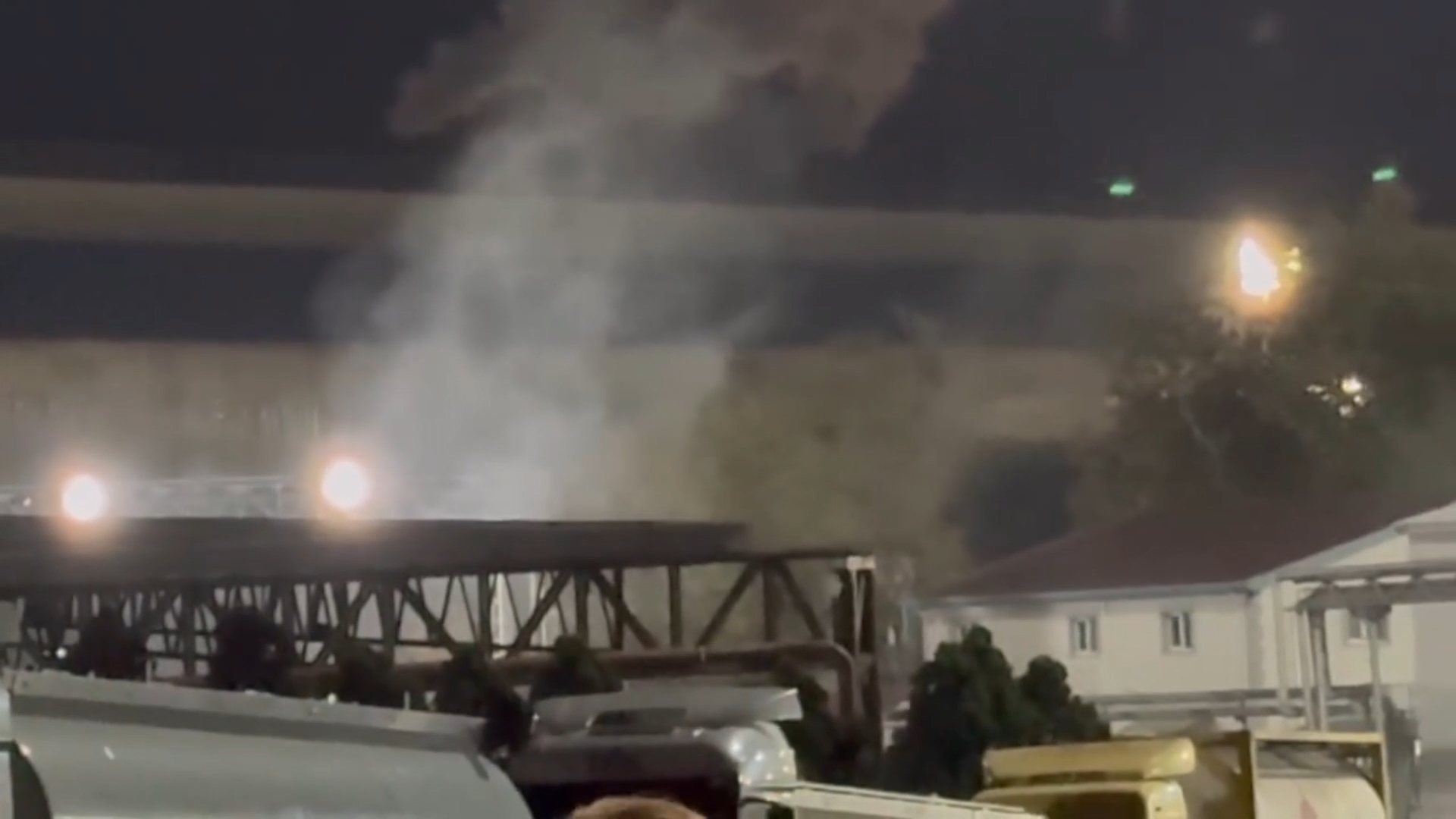 Kocaeli’nin Dilovası ilçesinde bir boya fabrikasında meydana gelen kimyasal madde