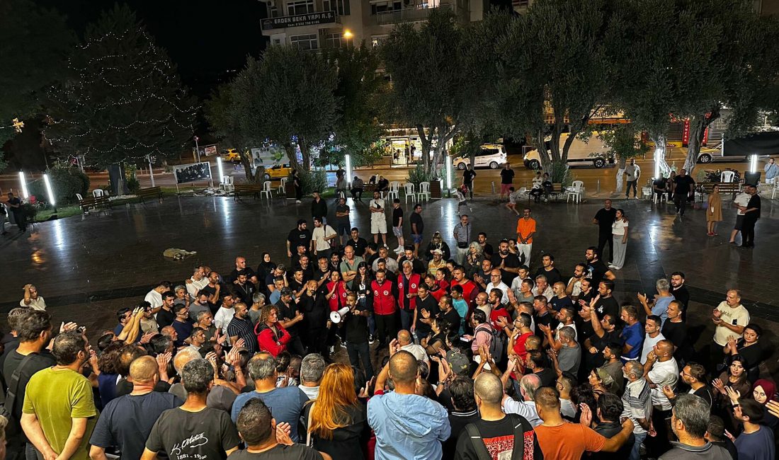 İzmir’in Buca Belediyesi’nde, 9 Eylül’de başlayan iş bırakma eylemi sendika