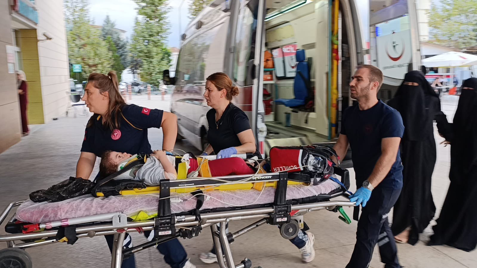 Bursa’nın İnegöl ilçesinde, 5 yaşındaki Suriye uyruklu Ayea A., yaşadığı
