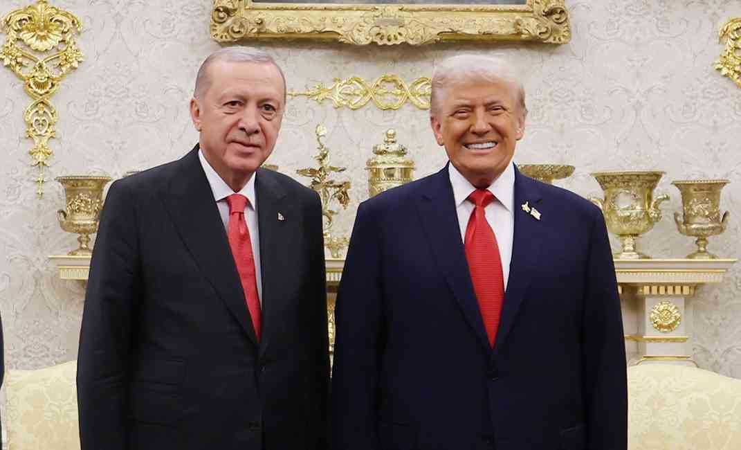 ABD Başkanı Donald Trump, Cumhurbaşkanı Recep Tayyip Erdoğan’ı Beyaz Saray’da
