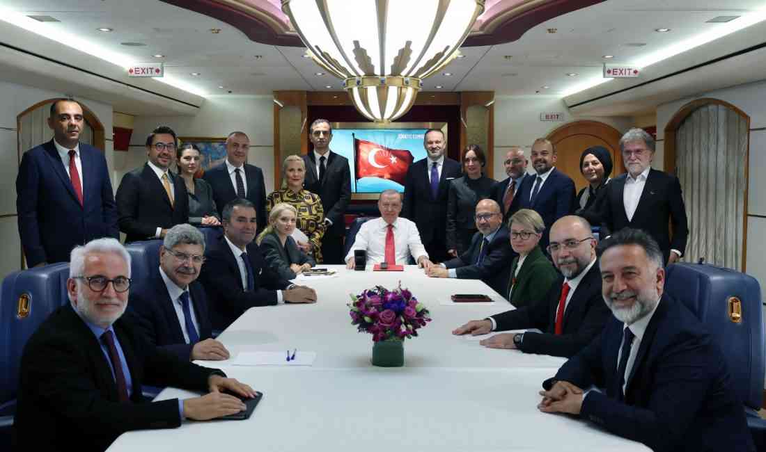 Cumhurbaşkanı Recep Tayyip Erdoğan, ABD dönüşünde gazetecilere yaptığı açıklamada, ABD