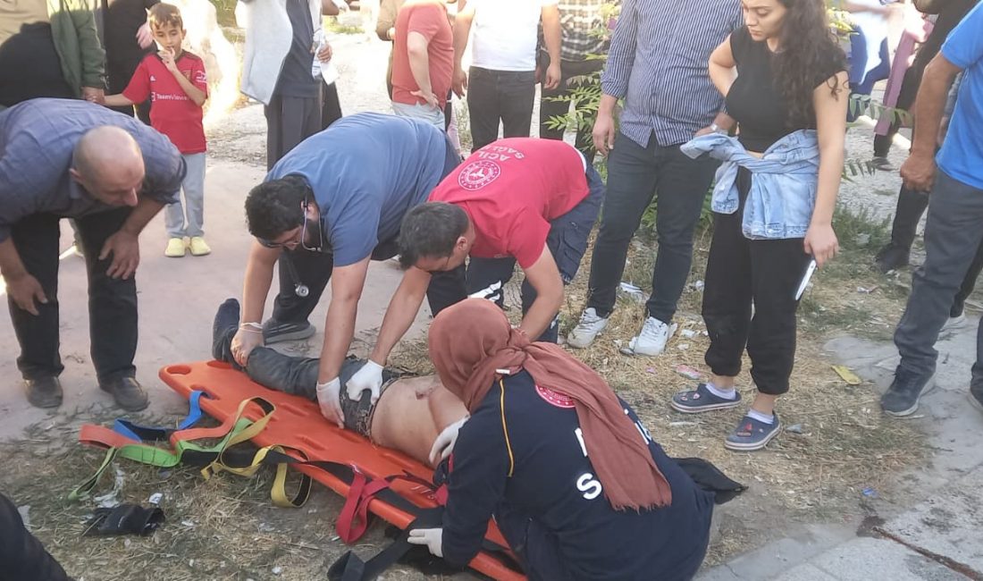 Aksaray’da meydana gelen trafik kazasında motosikletiyle servis minibüsüne çarpan hemşire