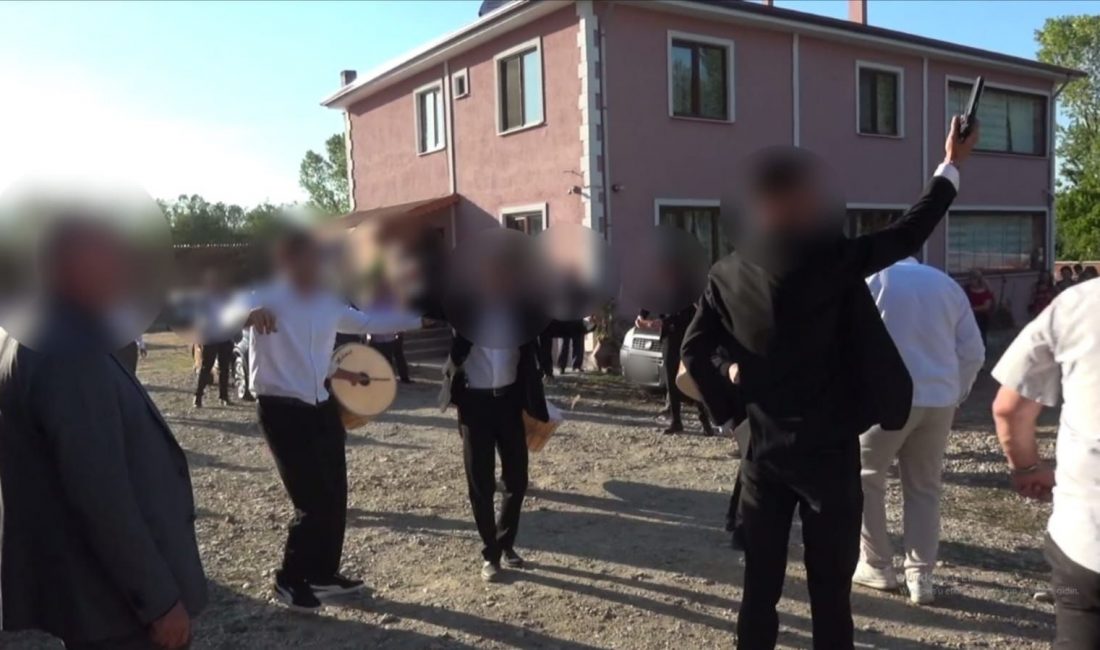 Kastamonu’nun Gölköy beldesinde 28 Ağustos’ta bir düğün sırasında havaya ateş