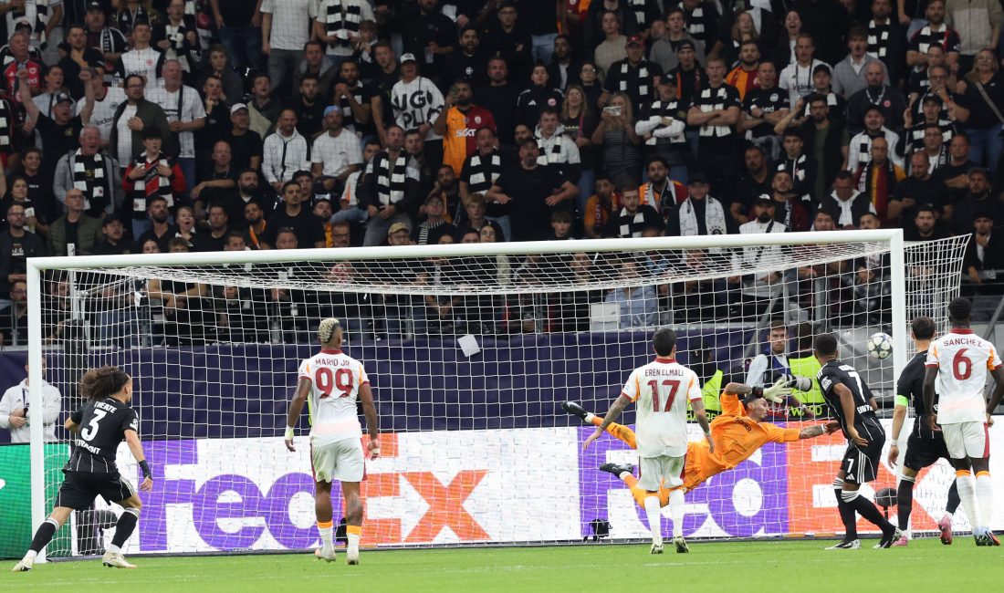 Galatasaray, UEFA Şampiyonlar Ligi’nin ilk haftasında deplasmanda Alman ekibi Eintracht