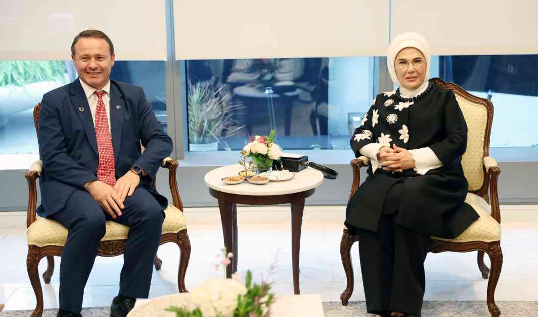 Cumhurbaşkanı Recep Tayyip Erdoğan’ın eşi, Birleşmiş Milletler Sıfır Atık Yüksek