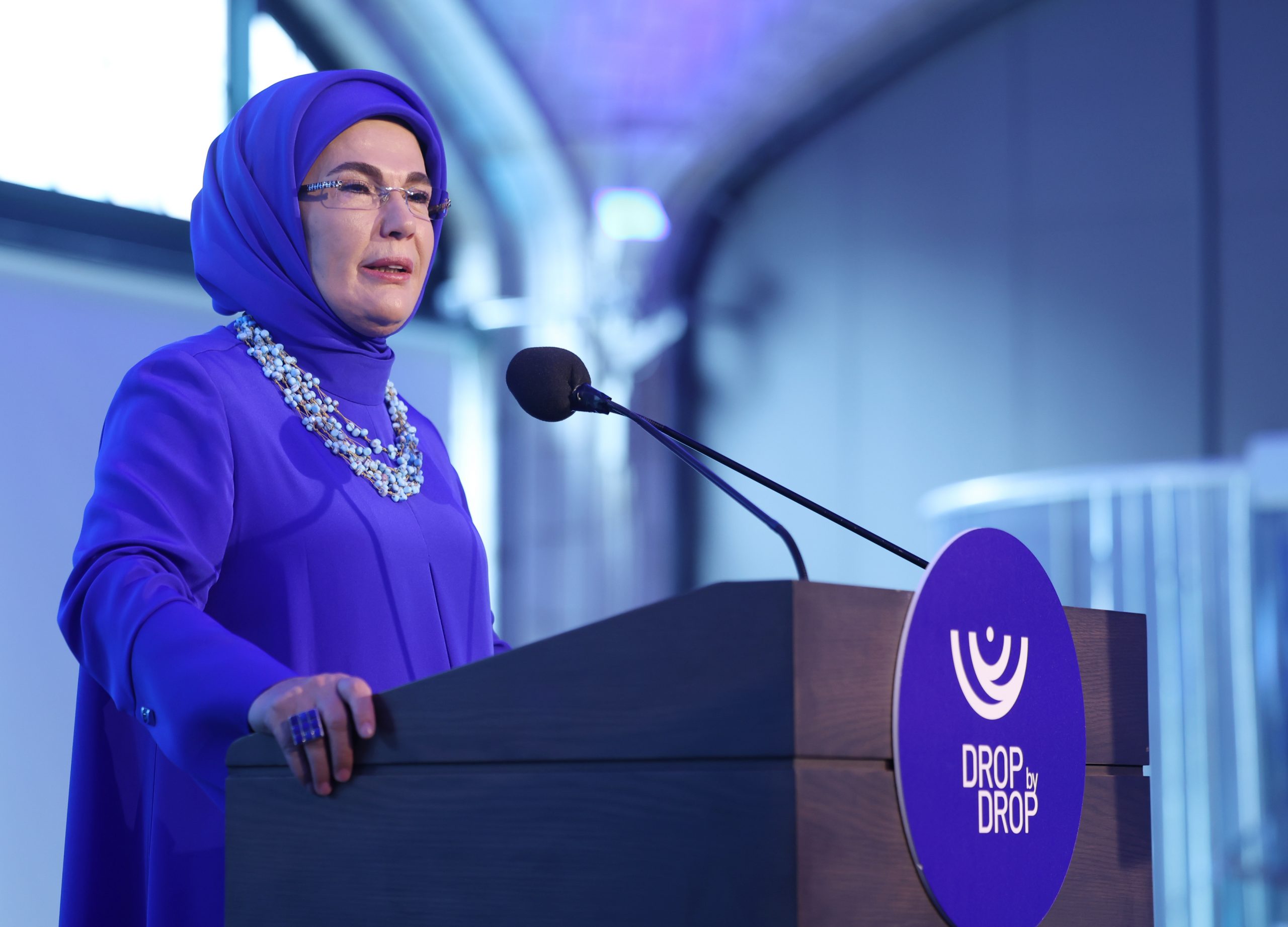 Cumhurbaşkanı Recep Tayyip Erdoğan’ın eşi ve BM Sıfır Atık Yüksek