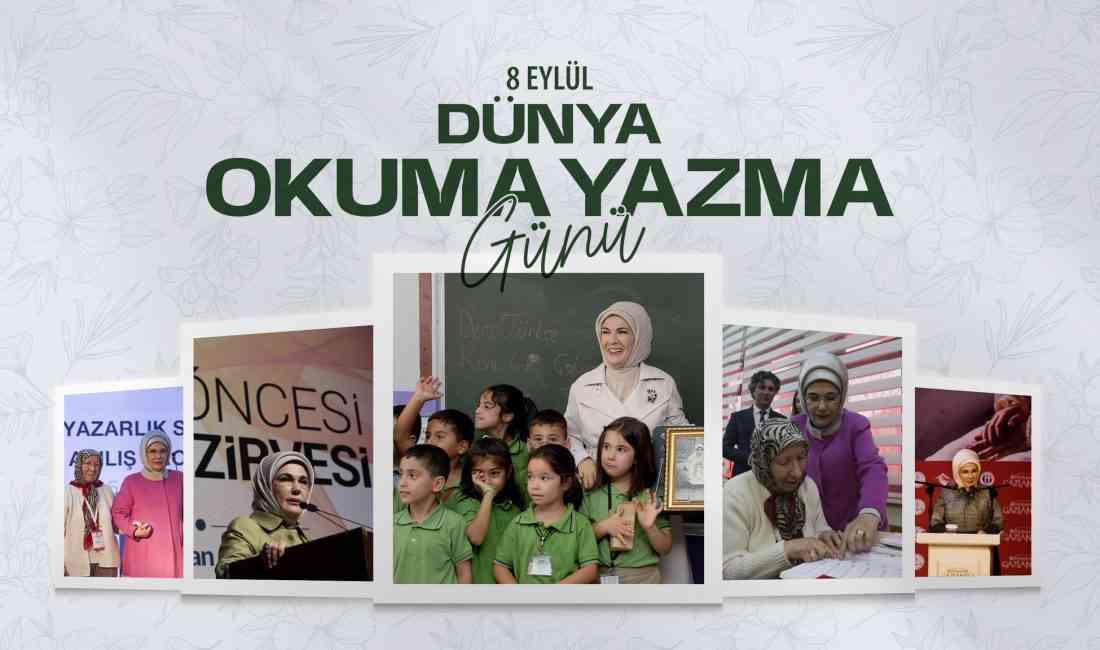 Cumhurbaşkanı Recep Tayyip Erdoğan’ın eşi Emine Erdoğan, 8 Eylül Dünya