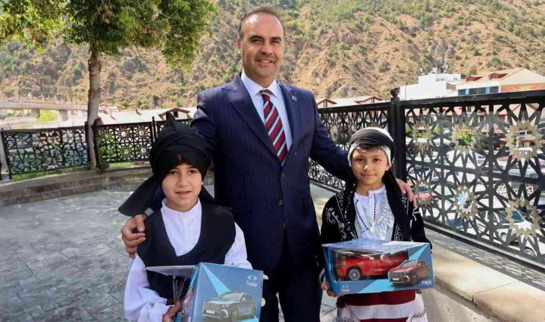 Sanayi ve Teknoloji Bakanı Mehmet Fatih Kacır, Gümüşhane Valiliği ve