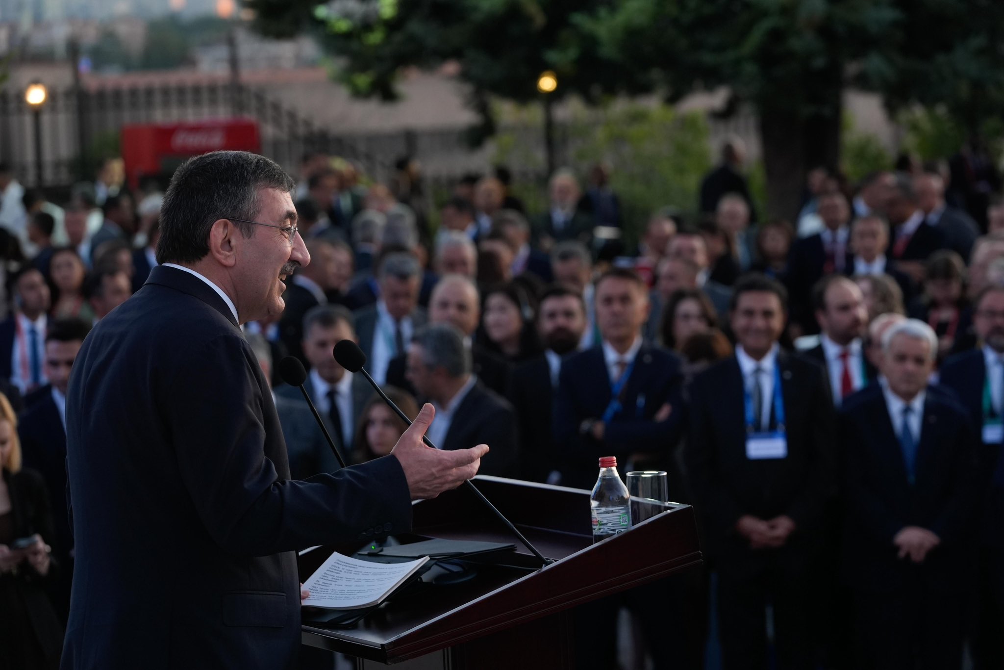 Cumhurbaşkanı Yardımcısı Cevdet Yılmaz, Ankara Sanayi Odası’nın (ASO) düzenlediği 14.