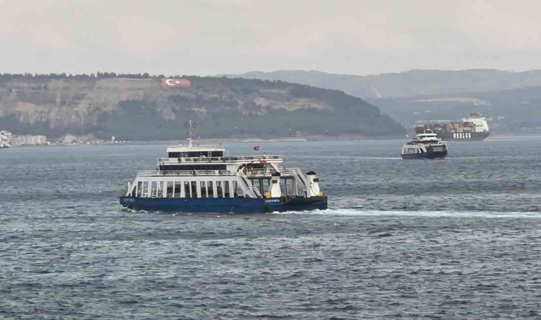&nbsp; Çanakkale’nin Gökçeada ilçesine yapılması planlanan tüm feribot seferleri olumsuz