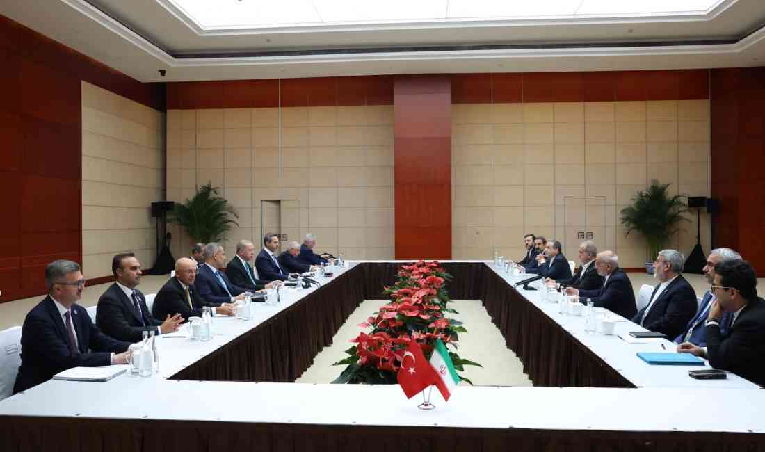 Cumhurbaşkanı Recep Tayyip Erdoğan, Çin’de düzenlenen Şanghay İşbirliği Örgütü 25’inci