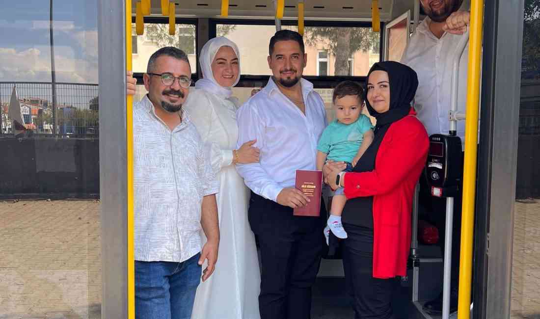 Bursa’nın İnegöl ilçesinde, bugün nikah yapacak olan Hacer ve Namık