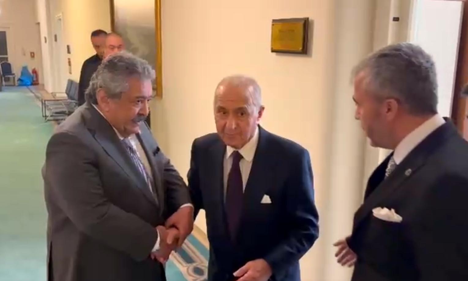 Eski TBMM Başkanı Hikmet Çetin, MHP Genel Başkan Yardımcısı Feti