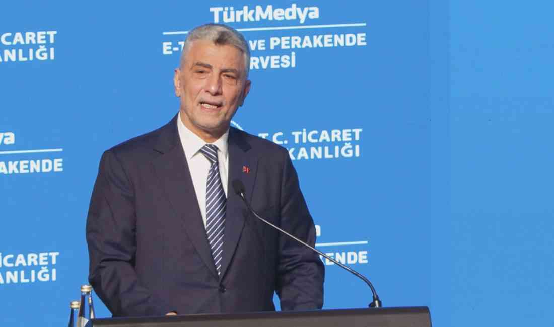 İstanbul Finans Merkezi’nde düzenlenen TürkMedya E-Ticaret ve Perakende Zirvesi’nde konuşan
