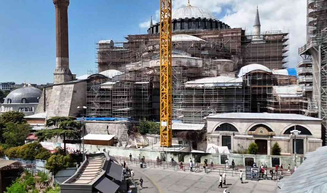 Kültür ve Turizm Bakanı Mehmet Nuri Ersoy, Ayasofya-i Kebir Camii