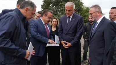 Kültür ve Turizm Bakanı Mehmet Nuri Ersoy, Haydarpaşa Garı’nda yürütülen