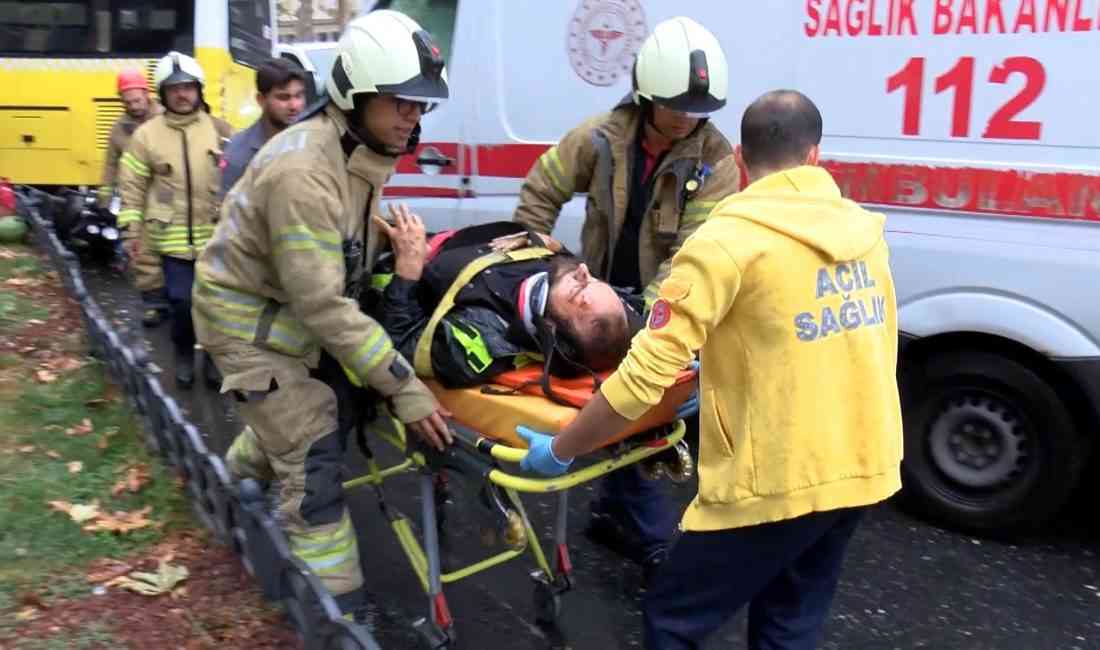 Beşiktaş ve Küçükçekmece‘de, İETT otobüslerinin karıştığı iki ayrı kaza sabah
