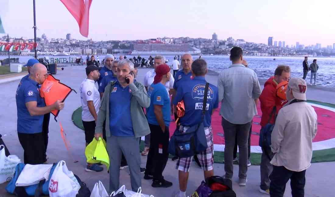 Zeytinburnu Yüzme Spor Kulübü Açık Su yüzücüleri, Gazze’ye insani yardım