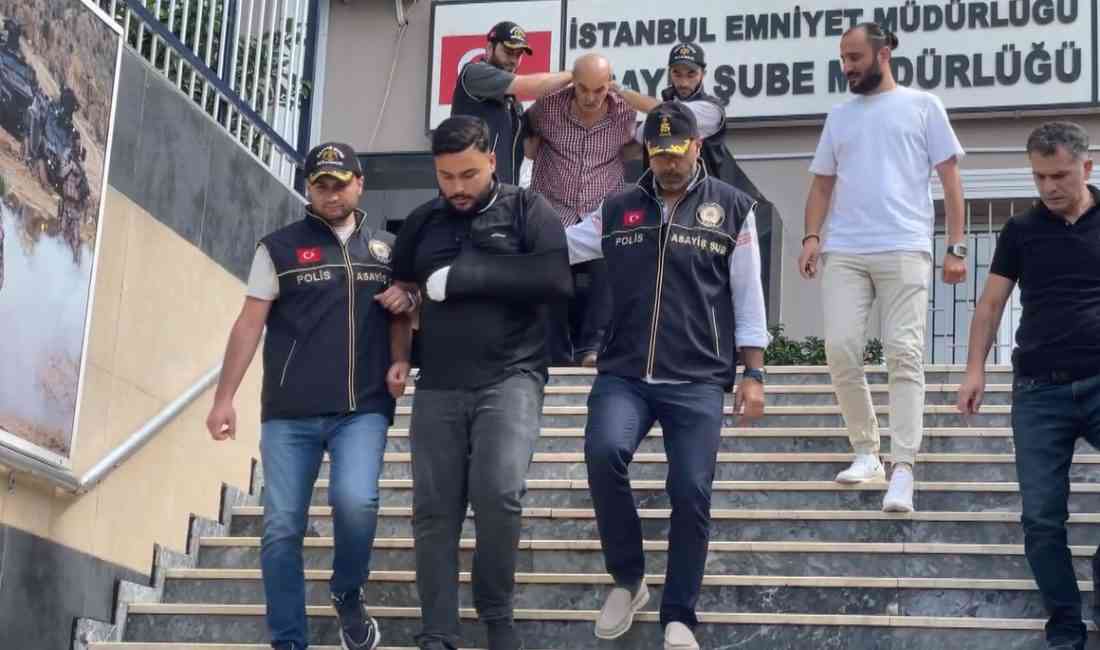 İstanbul Güngören’de evinin kapısının önünde eski eşiyle tartışan Haşimcan K.,