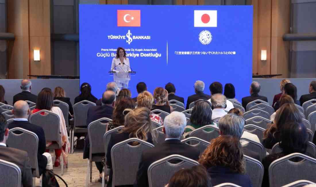 Japonya Altes Prensesi Akiko Mikasa, Türkiye ziyareti kapsamında İstanbul’da düzenlenen